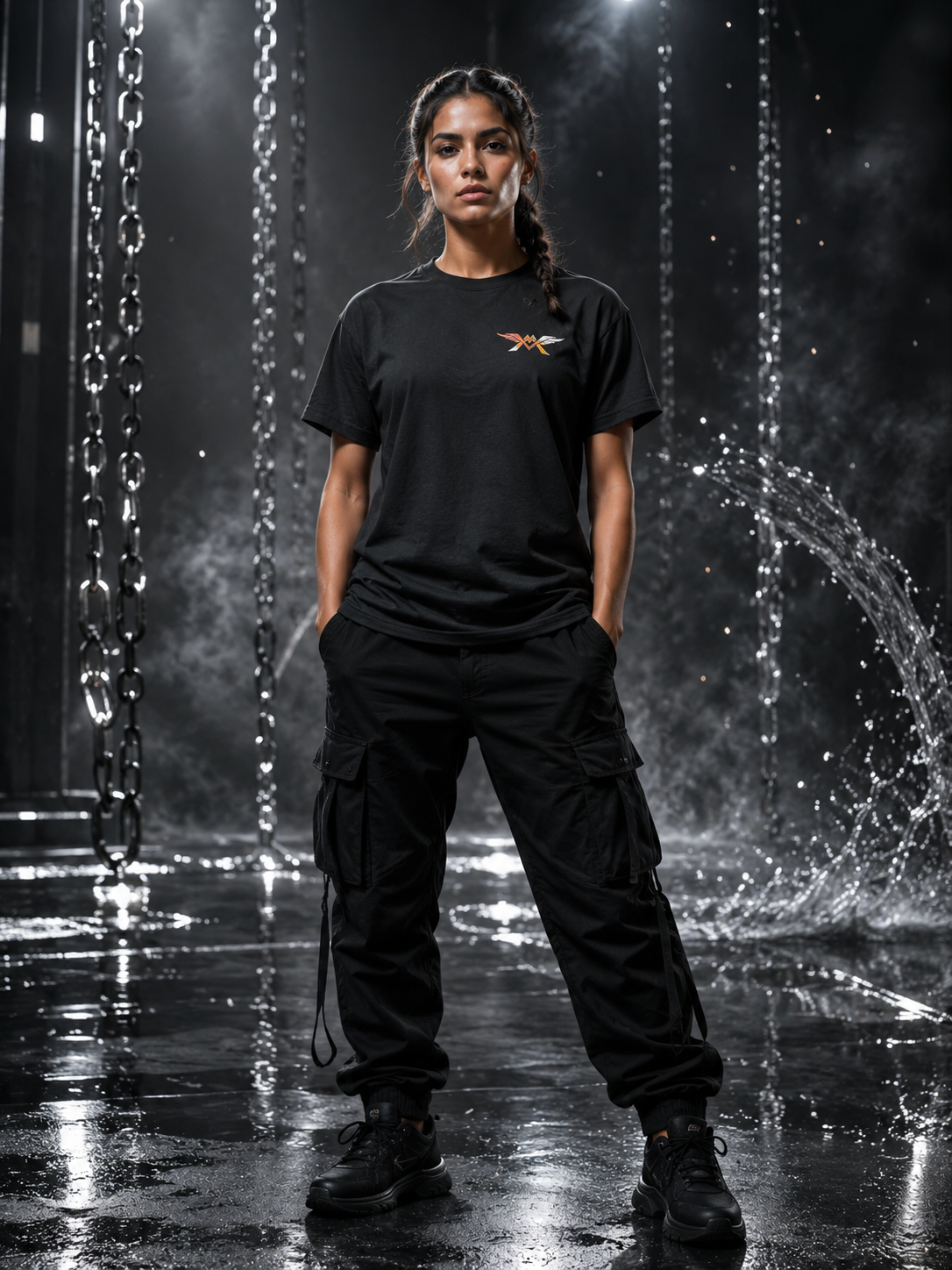 Valentina Melani Silver Foil Collection T-Shirt