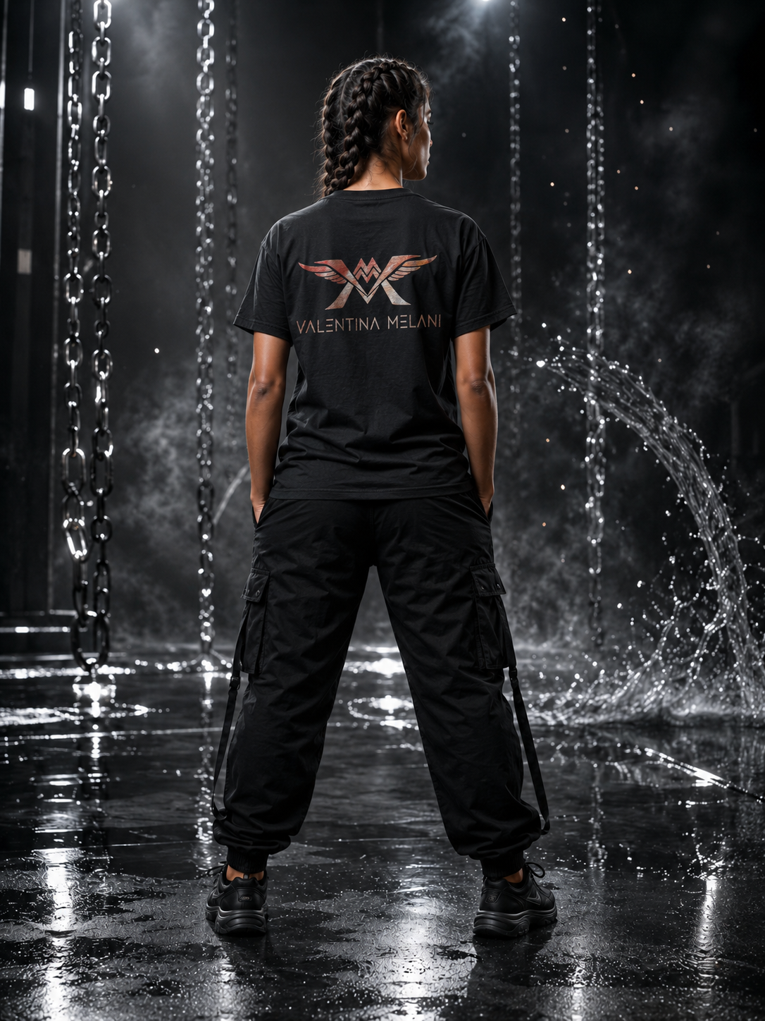Valentina Melani Silver Foil Collection T-Shirt