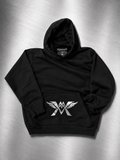 Valentina Melani Exclusive Silver Foil Hoodie