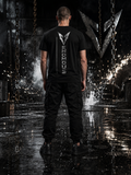 Vertical Venomous Silver Foil Ultra Cotton T-Shirt